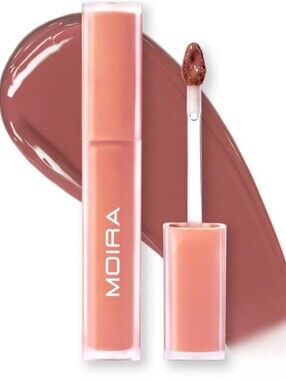 BRAND NEW Moira Creamy Lip Gloss & Balm — Peachy Mauve